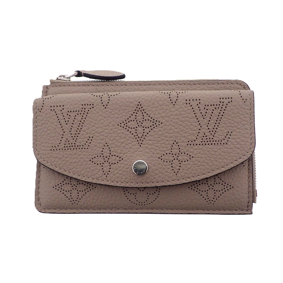 【再引き下げ】LOUIS VUITTON ルイ・ヴィトン オポルト ブーム レクト ヴェルソ フラグメントケース コインケース M81287 モノグラムマヒナ ベージュ  レディース【中古】