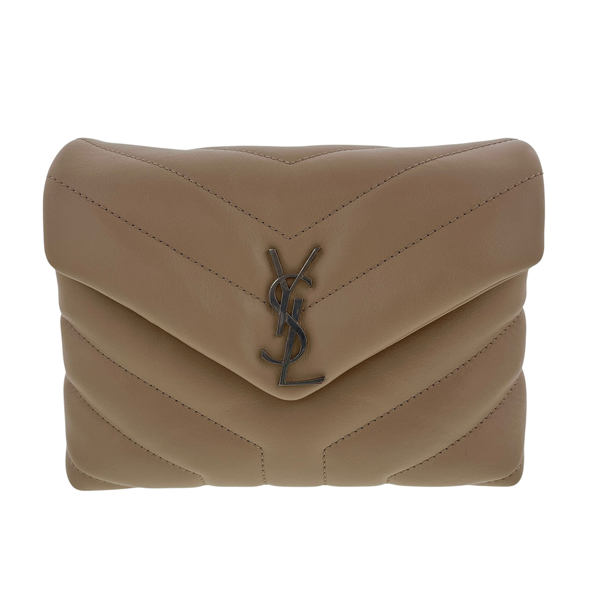 【値下げ】 SAINT LAURENT サンローラン ルル トイバッグ ショルダーバッグ 467072 レザー ベージュ レディース【中古】|PAWNSHOP RiZ