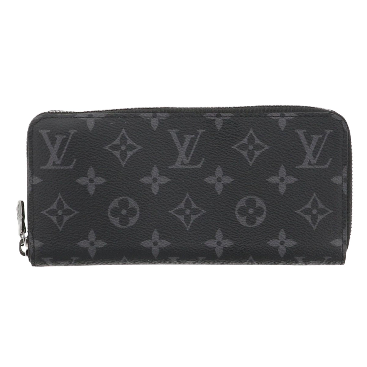 LOUIS VUITTON ルイ・ヴィトン ジッピー･ウォレット･ホリゾンタル 長財布 M11611 モノグラムエクリプス ブラック シルバー金具 メンズ【中古】