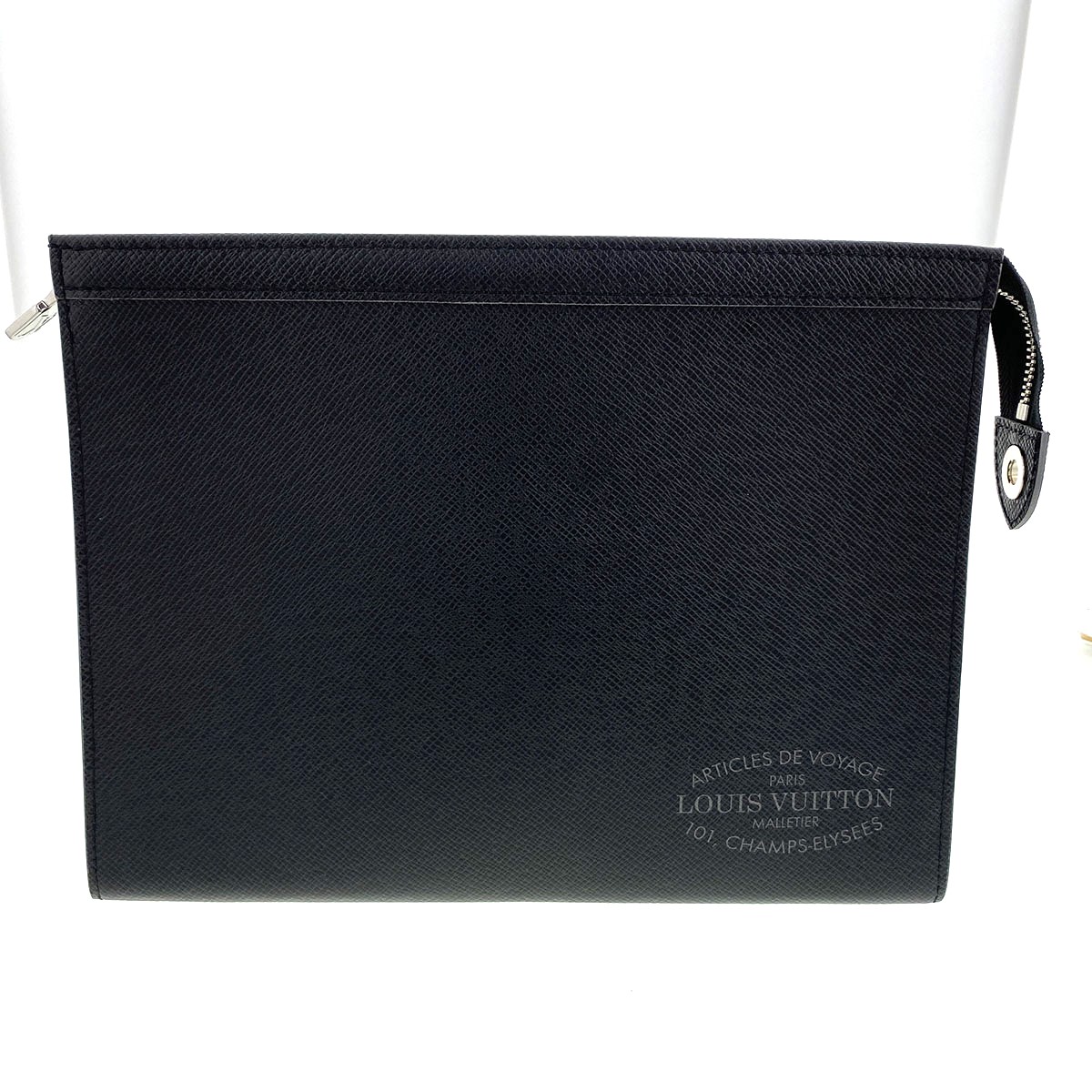 【再引き下げ】LOUIS VUITTON ルイ・ヴィトン ポシェット ヴォワヤージュ MM クラッチペダル御徒面子 M30395 五分五分ガ 黒いこと  メンズ【中古】