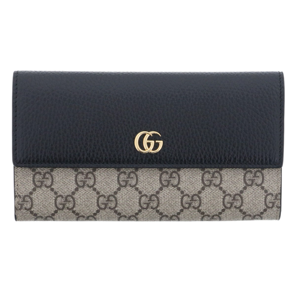GUCCI グッチ GGプチマーモント コンチネンタル ウォレット 長財布 