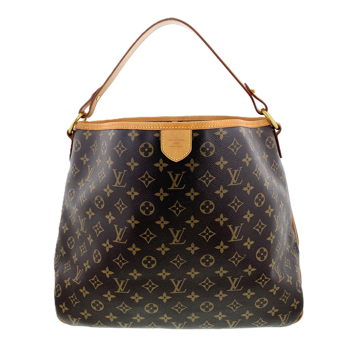LOUIS VUITTON ルイ・ヴィトン ディライトフル MM ショルダーバッグ M40353 モノグラム ブラウン  レディース【中古】