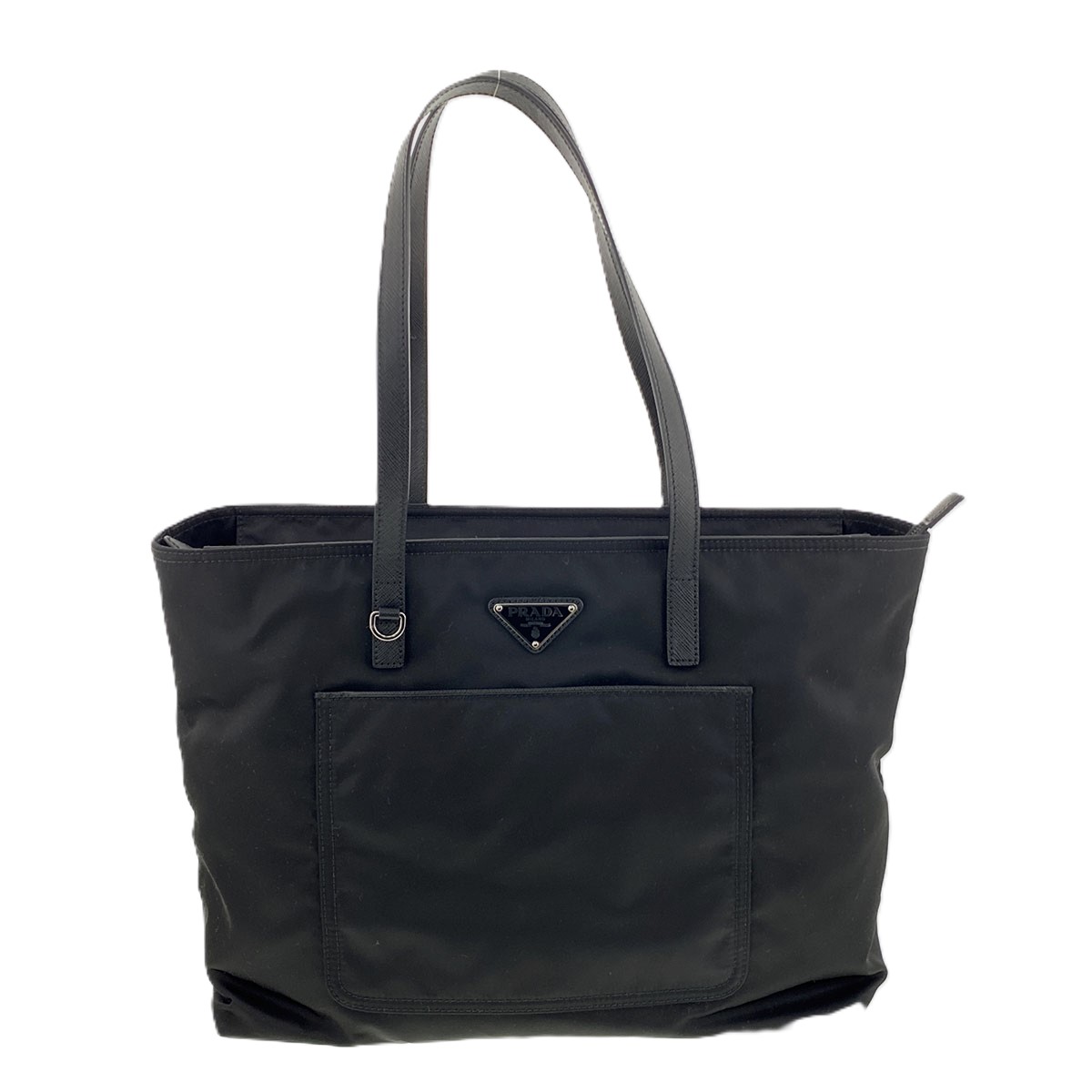【再値下げ】 PRADA プラダ ナイロン トートバッグ トートバッグ 1BG052 ナイロン ブラック レディース【中古】｜PAWNSHOP　ＲｉＺ