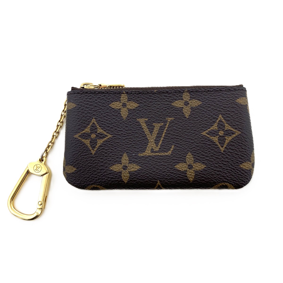 LOUIS VUITTON ルイ・ヴィトン ポシェット クレ コインケース M62650 モノグラム ブラウン レディース【中古】