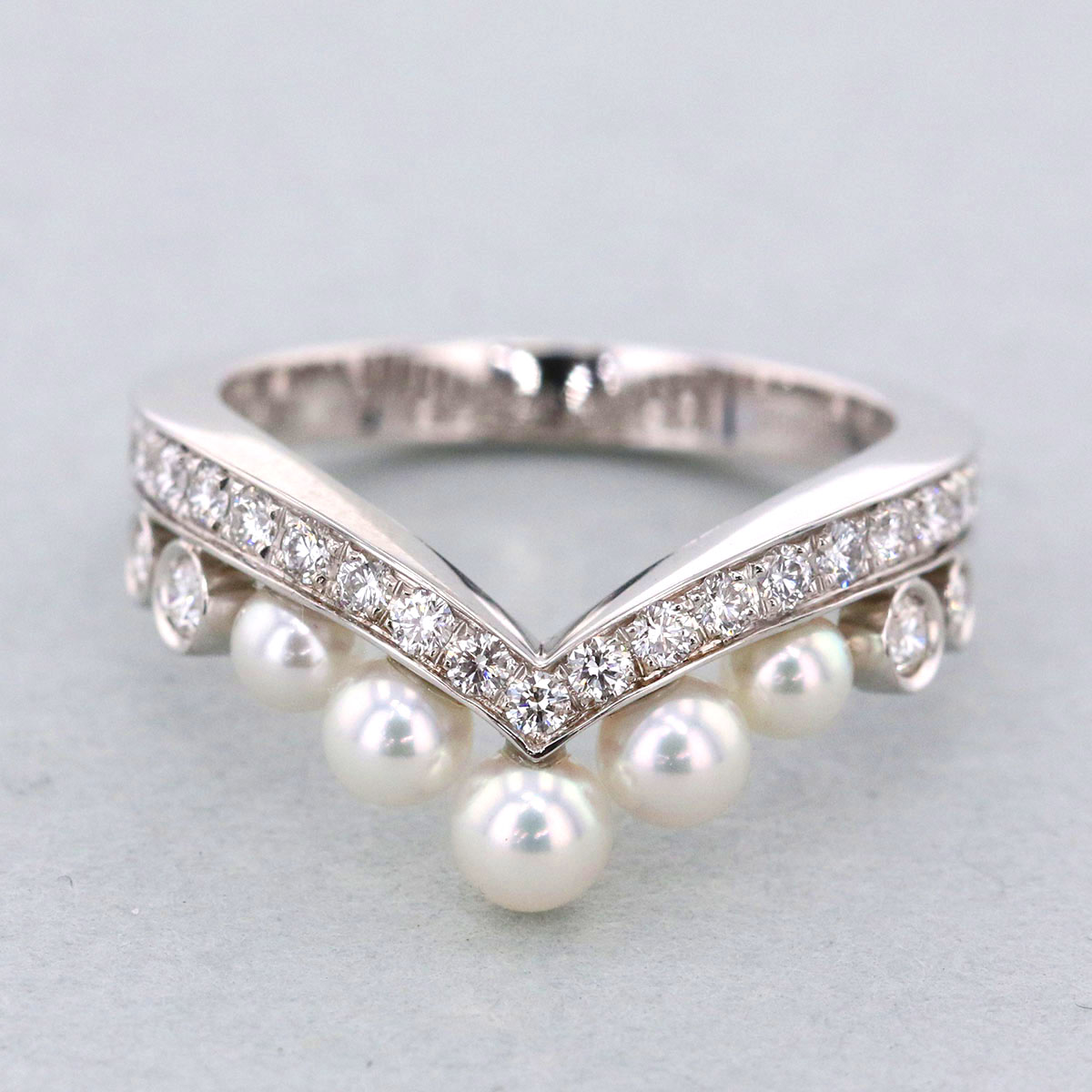Chaumet ショーメ ジョゼフィーヌ エグレット リング 750WG リング・指輪 083292 50 約10号 K18ホワイトゴールド シルバー レディース【中古】