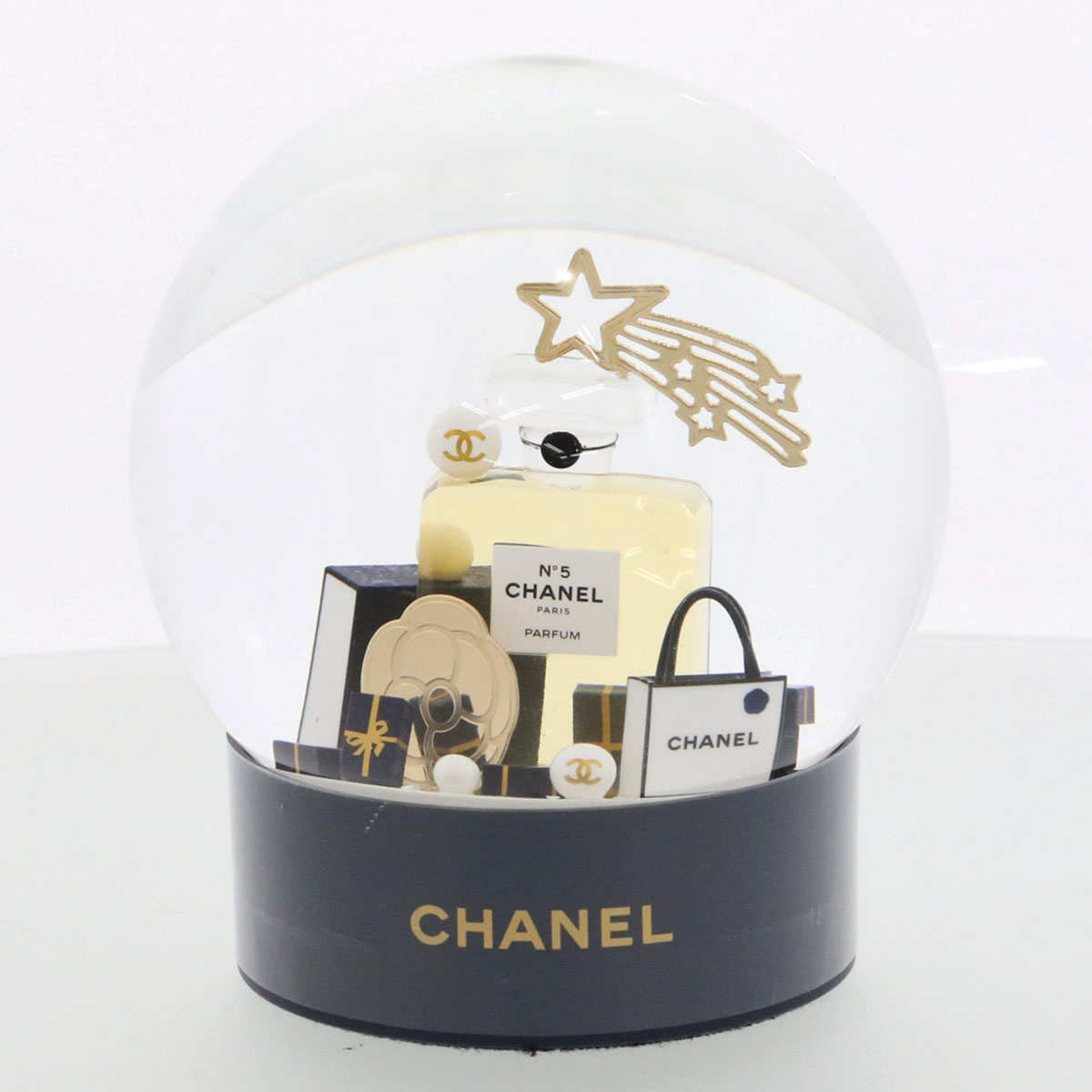 CHANEL シャネル No．5 スノードーム 2025 余分の物小物  ユニ一発やる【中古】