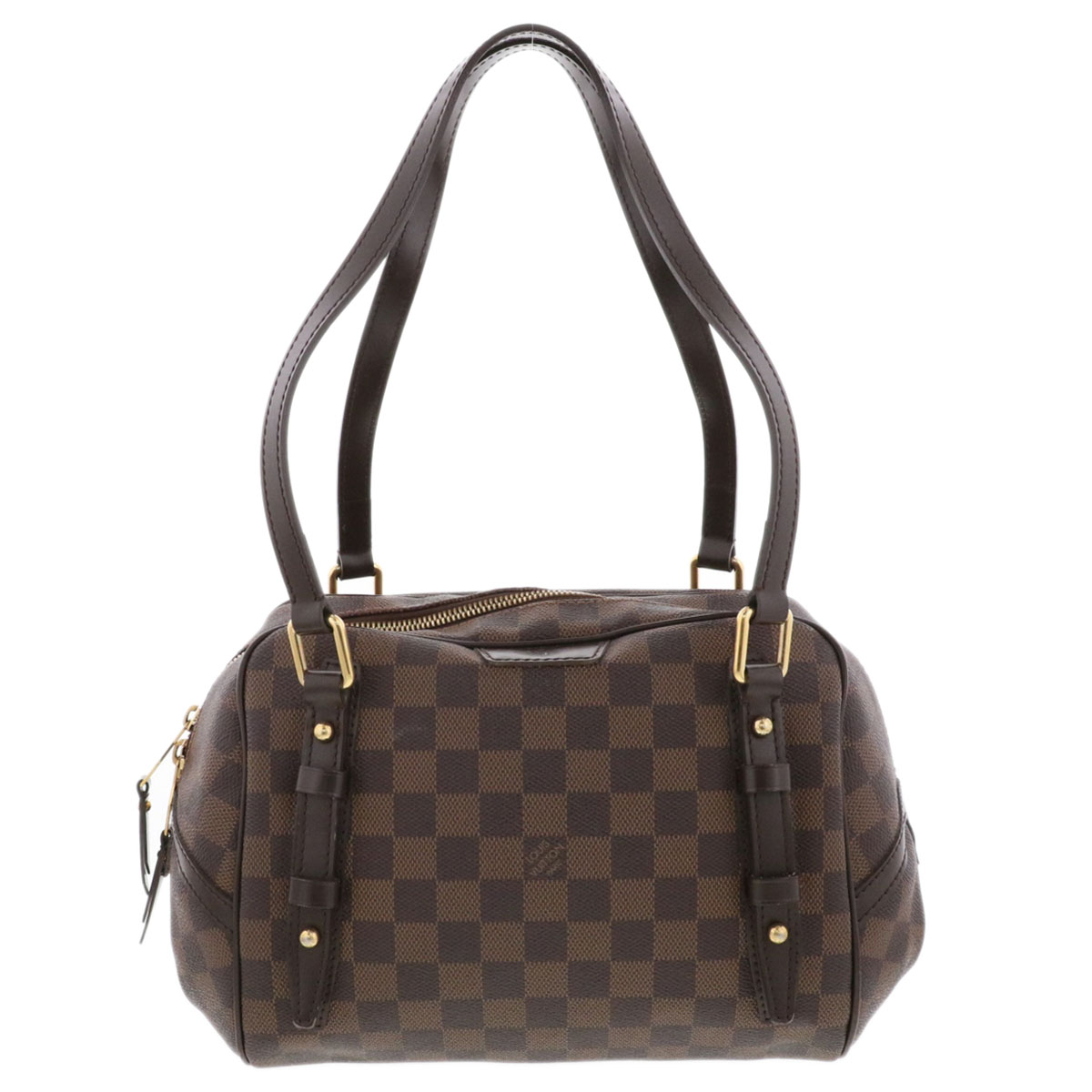 LOUIS VUITTON ルイ・ヴィトン リヴィントンPM ボストンバッグ N41157 赤銅色  レディース【中古】