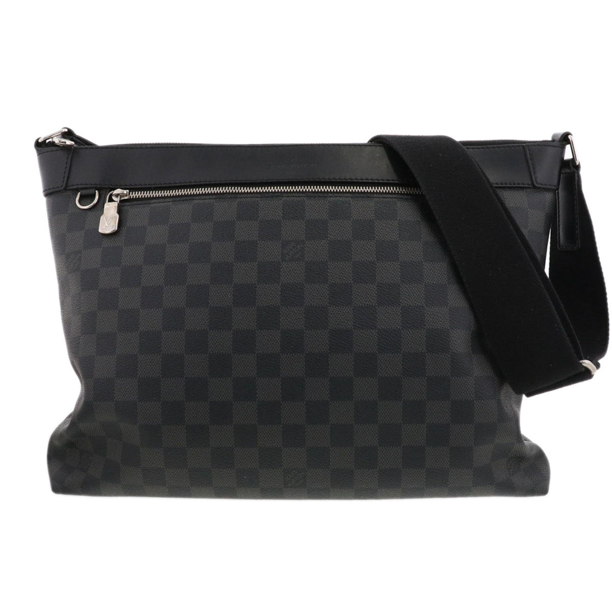 LOUIS VUITTON ルイ・ヴィトン ミック MM NM ショルダーバッグ N40004 ダミエグラフィットキャンバス 黒いこと  メンズ【中古】