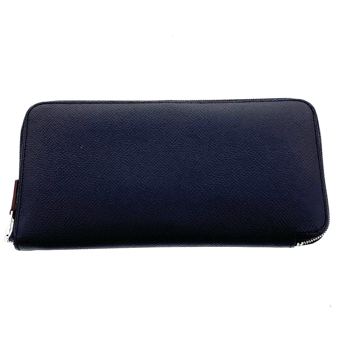 HERMES エルメス アザップ ロング シルクイン ラウンドチャック長銭入れ 長銭入れ 066392CK ヴォーエプソン 黒いこと  レディース【中古】