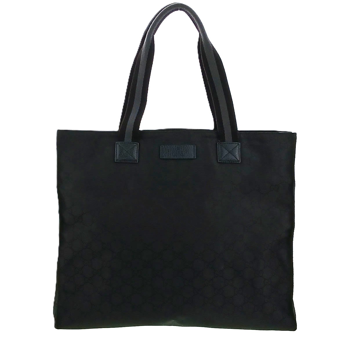GUCCI グッチ GGナイロン トートバッグ 449178 ナイロン 黒いこと  レディース【中古】