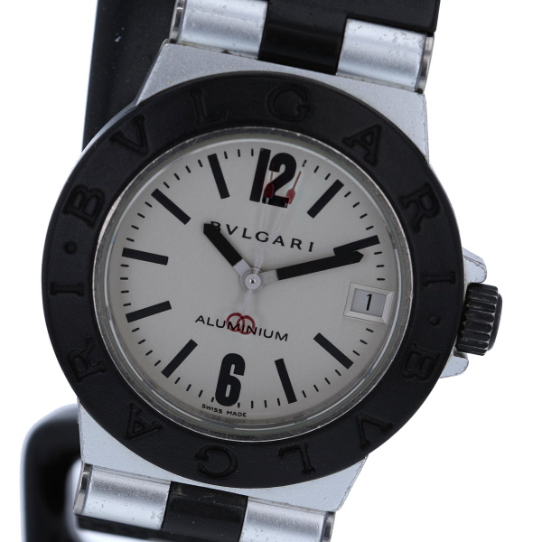 BVLGARI - BVLGARI アルミニウム ボーイズ 腕時計 クオーツ