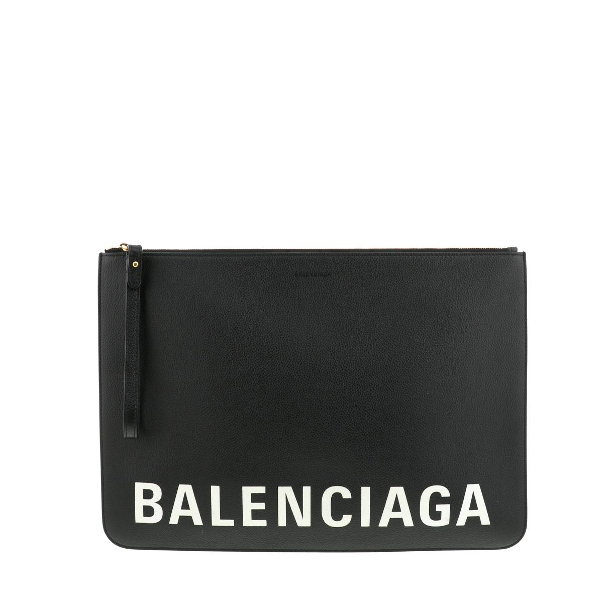 Cash バレンシアガ クラッチバッグ ラッピング無料 バレンシアガ Balenciaga 中古 バッグ ブラック バッグ その他 セカンドバッグ ポーチ クラッチ Used A Pawnshop Balenciaga Cash ロゴ バレンシアガ Black ブラック セカンドバッグ ポーチ クラッチ