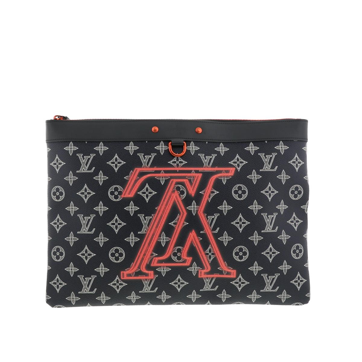中古 Louis Vuitton ルイヴィトン 鞄 セコンドバッグ 手提 クラッチペダル Monogram Upsidedown M Used B Orbisresearch Com