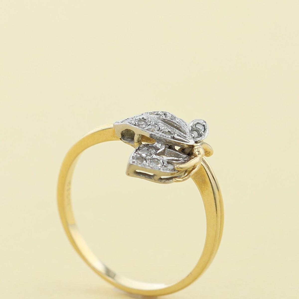 グランドセール ダイヤモンド リング 指輪 Pt900/K18 - リング