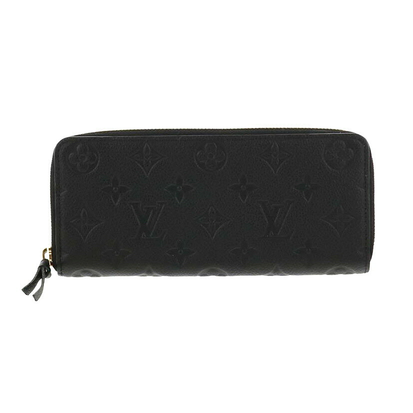 LOUIS VUITTON ルイヴィトン ﾎﾟﾙﾄﾌｫｲﾕ ｸﾚﾏﾝｽ 財布 長財布 小銭入有 Empreinte Noir Black ﾌﾞﾗｯｸ  M60171 used:AB メーカー公式ショップ