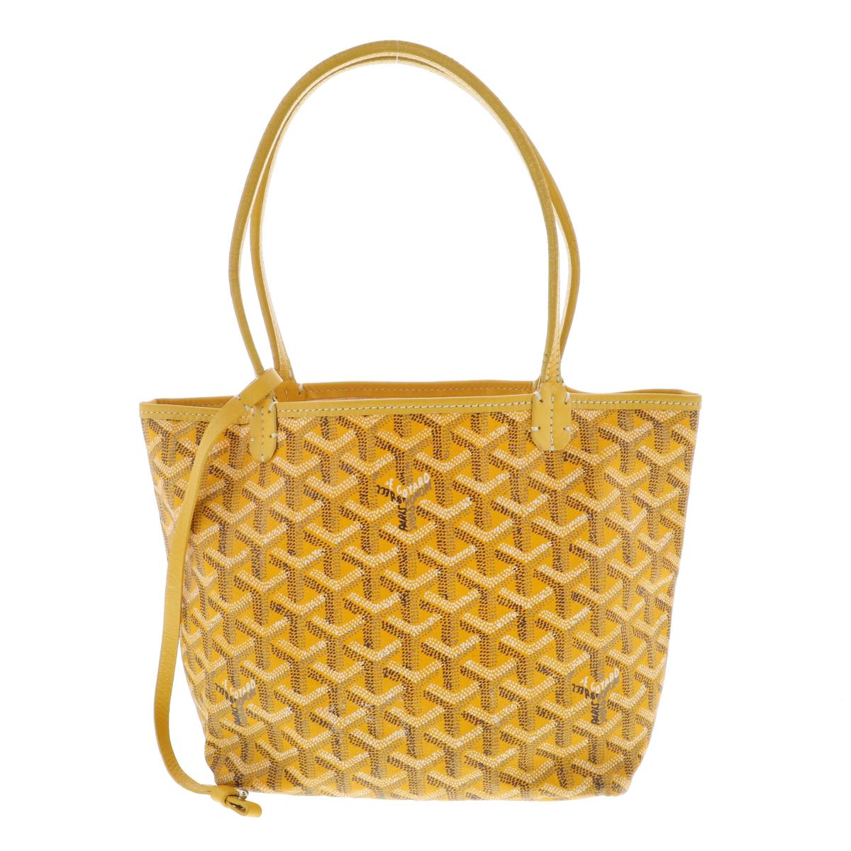 【楽天市場】【最終価格】GOYARD （ゴヤール） ｻﾝﾙｲｼﾞｭﾆｱ Yellow バッグ トートバッグ Yellow usedB[ROR
