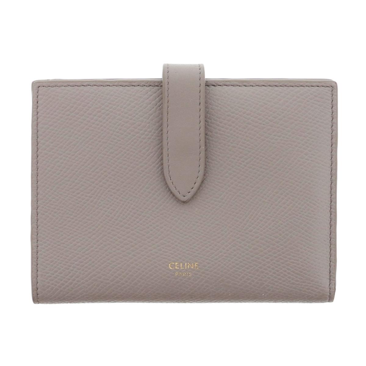 【美品】セリーヌ トロッター Medium 二つ折り財布 ボルドー ゴールド 楽天市場】CELINE セリーヌ 二つ折り財布 Small Flap Wallet