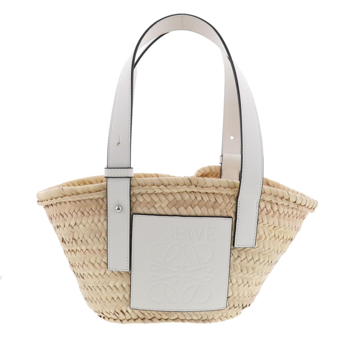 楽天市場】【美品】【RI】LOEWE （ロエベ） ｳｰﾌﾞﾝ ﾊﾞｽｹｯﾄﾊﾞｯｸﾞ