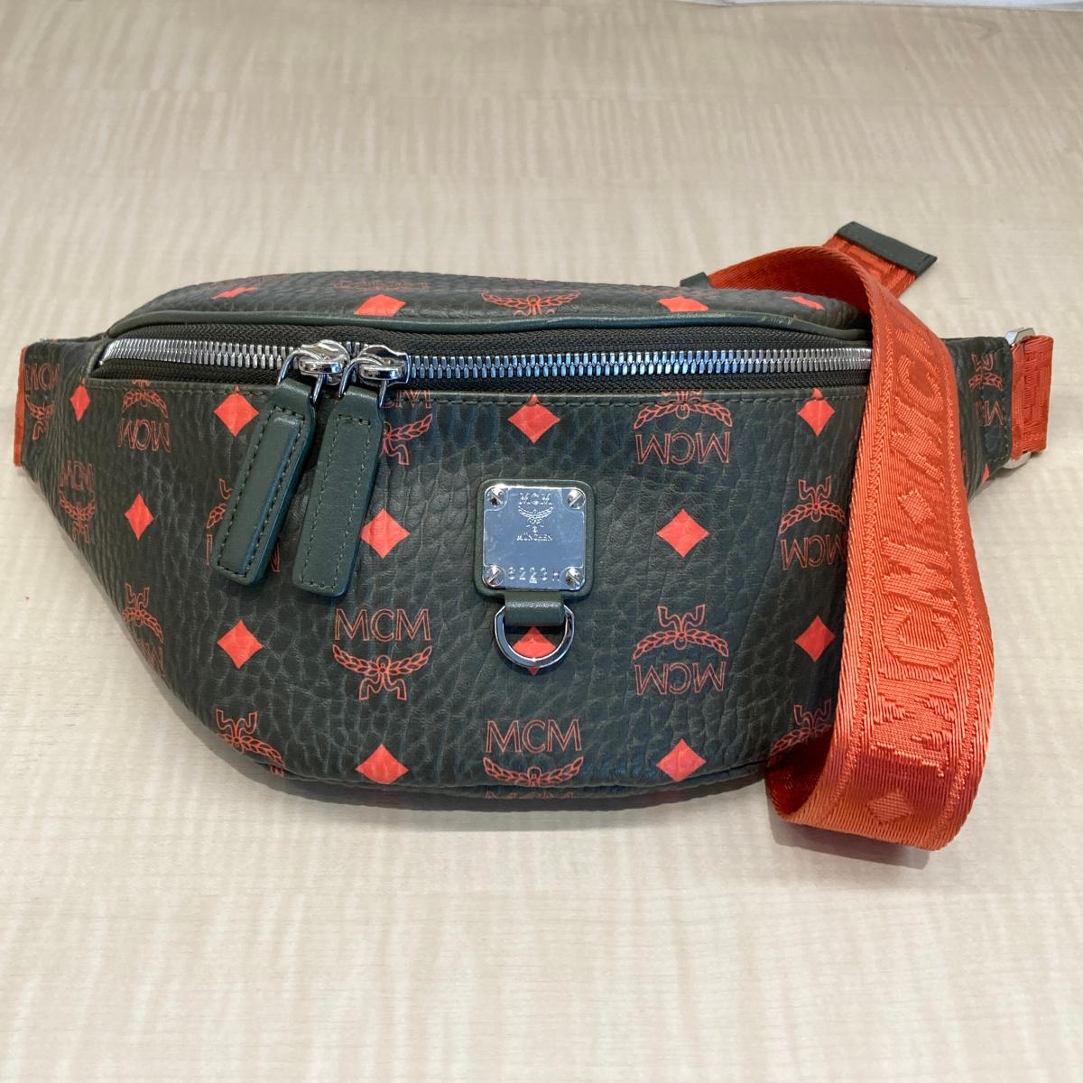 SS★MCM★エムシーエム【入手困難】ボディバッグ／ウエストバッグ【中古】 楽天市場】【バッグ】MCM エムシーエム ヴィセトス ウエスト