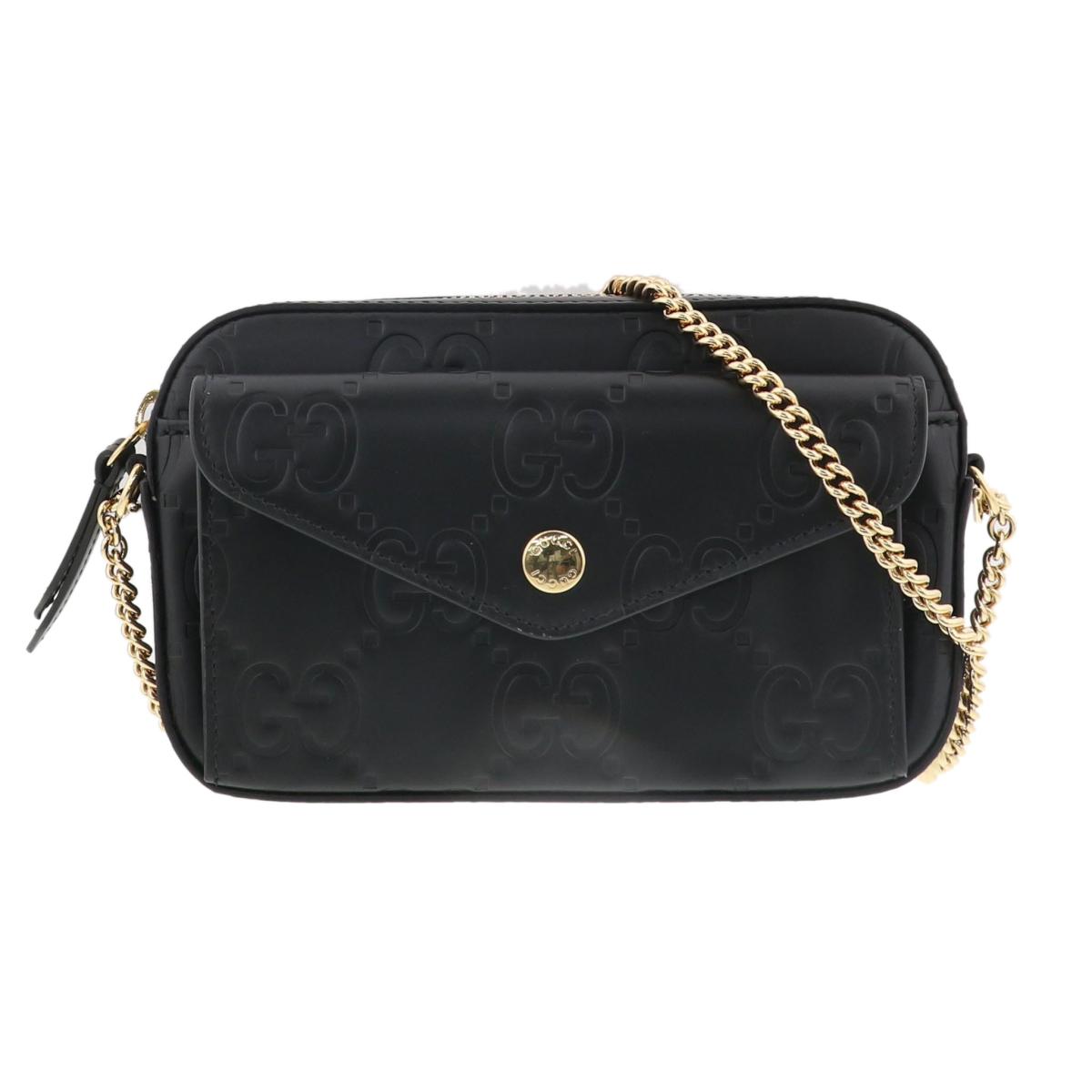 即納！GUCCI グッチ ホースビットチェーン ミディアム バッグ グッチ ハンドバッグ ホースビット HORSEBIT レザー 764339