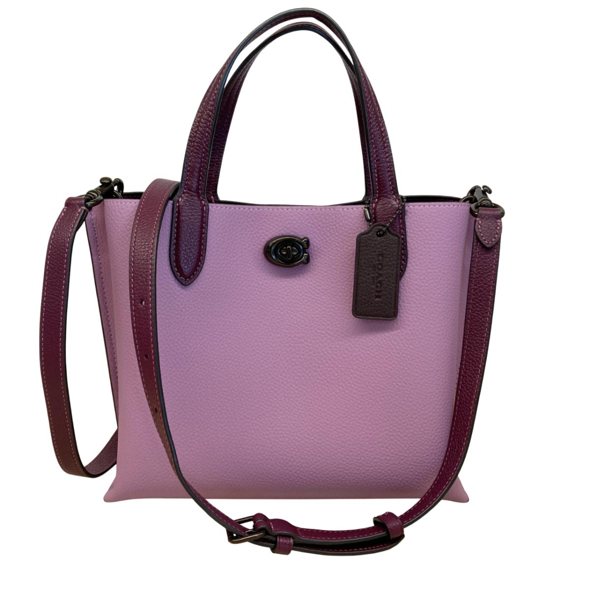 ［未使用］コーチ　ウィロウトート24 アイスパープル 2WAYハンドバッグ 楽天市場】【中古】 COACH （コーチ） ｳｨﾛｳ ﾄｰﾄ 24 バッグ