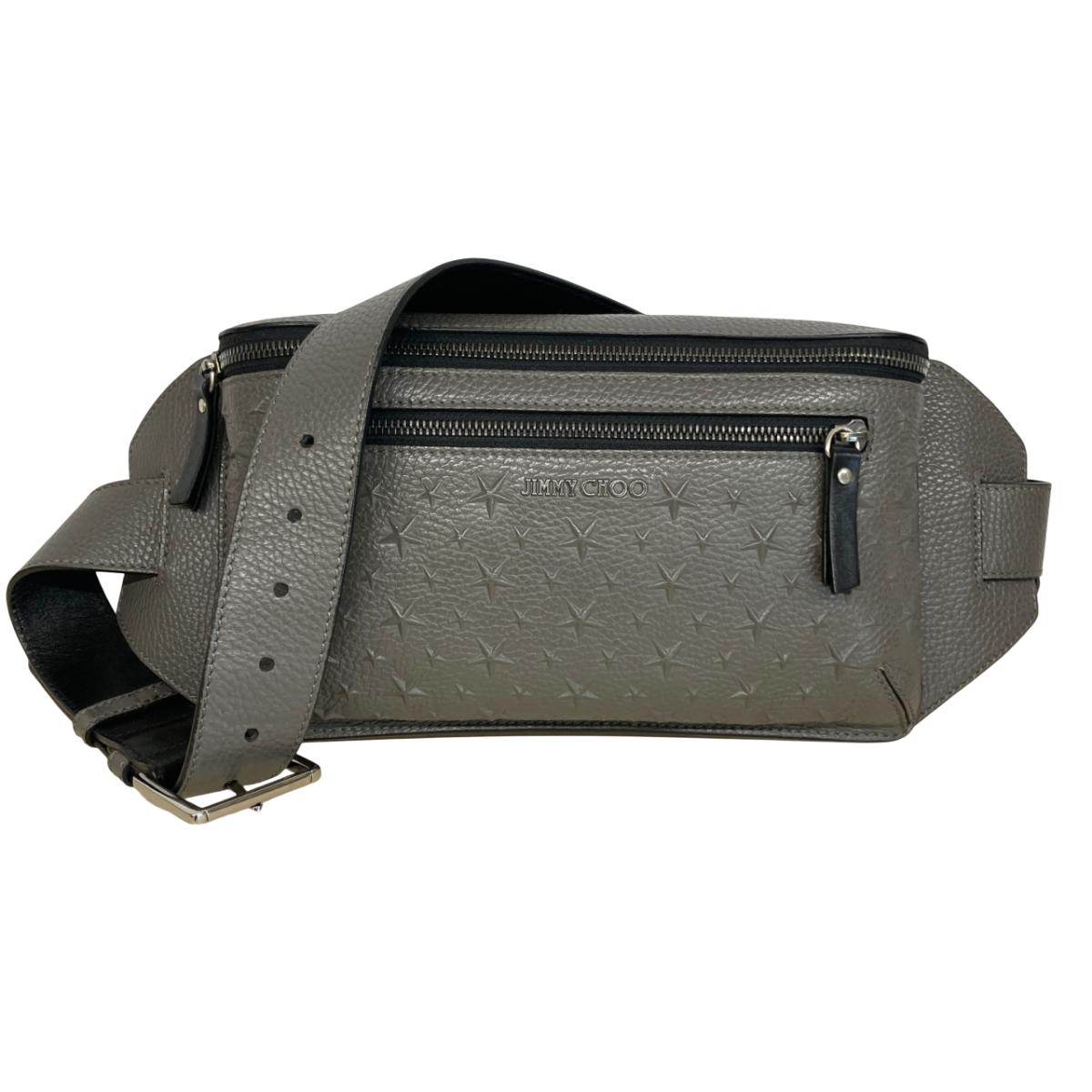 【JIMMY CHOO】メッセンジャーバッグ メンズ 中古・古着通販】JIMMY CHOO (ジミーチュウ) メッセンジャー