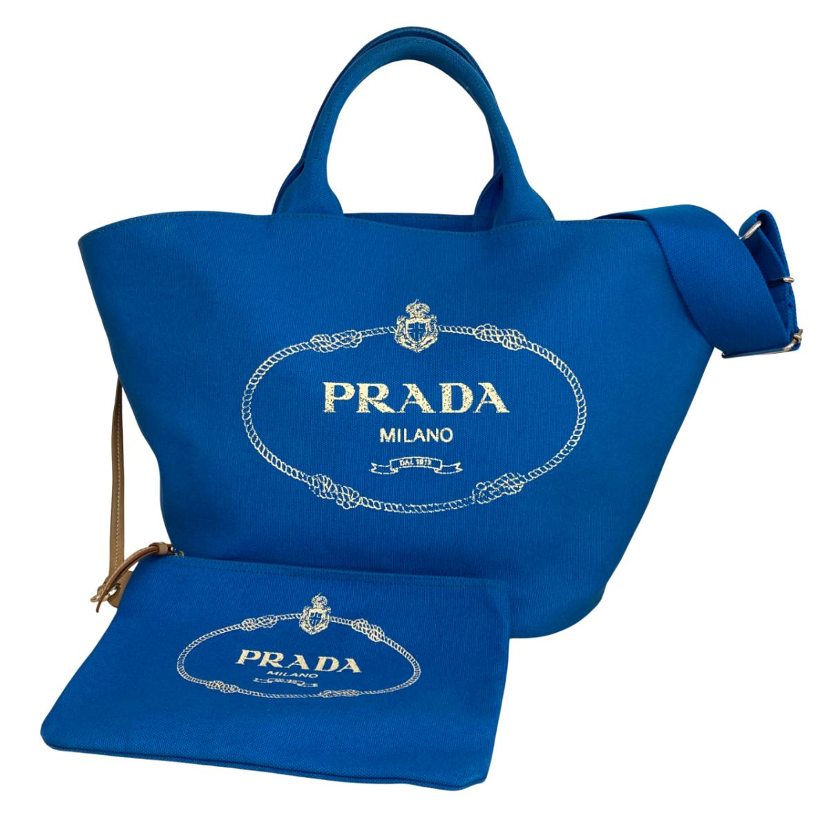 楽天市場】【未使用品】【バッグ】PRADA プラダ CANAPA