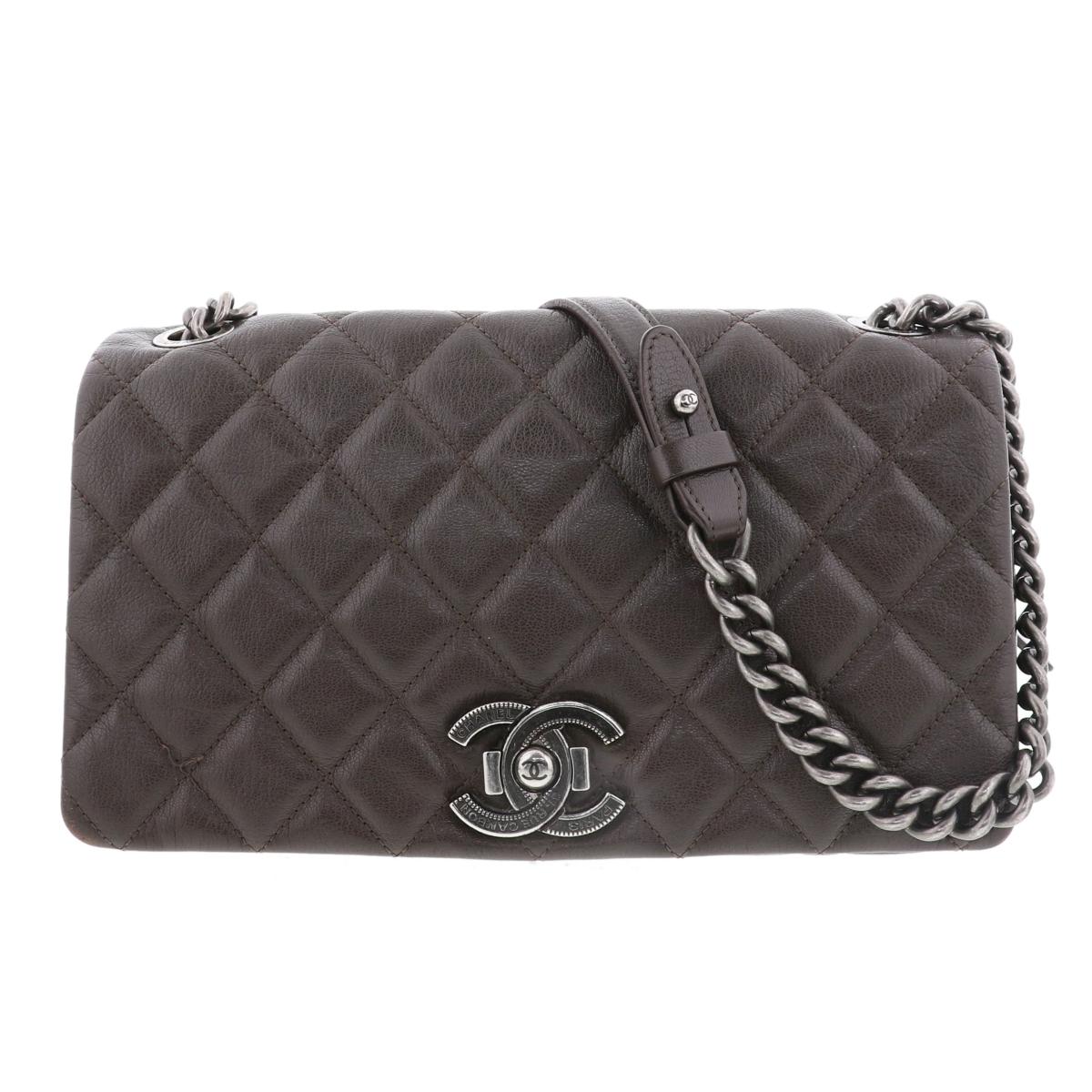 楽天市場】【バッグ】CHANEL シャネル ショルダーバッグ レザー