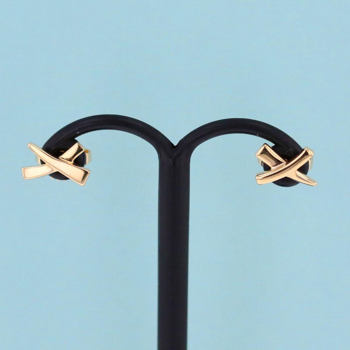 【美品】Tiffany & Co. パロマ・ピカソ™ グラフィティ X ピアス パロマ・ピカソ グラフィティ X ピアス（スモール）スターリング
