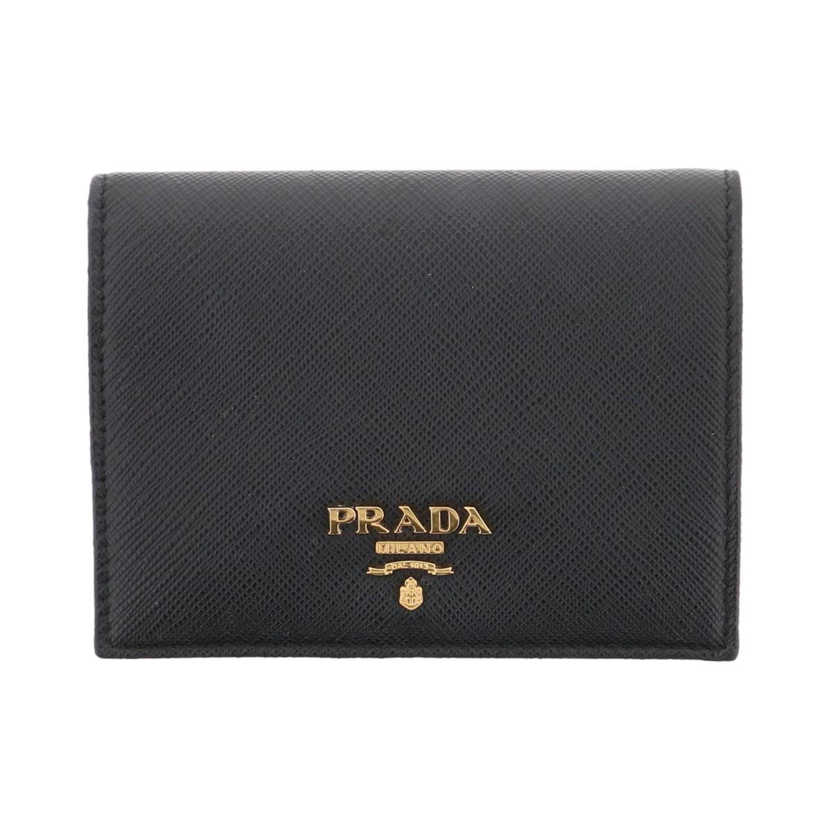 ⭐︎正規品⭐︎PRADA 折りたたみ財布　ブラック　M505 PRADA 折りたたみ財布 ブラック M505 - メルカリ
