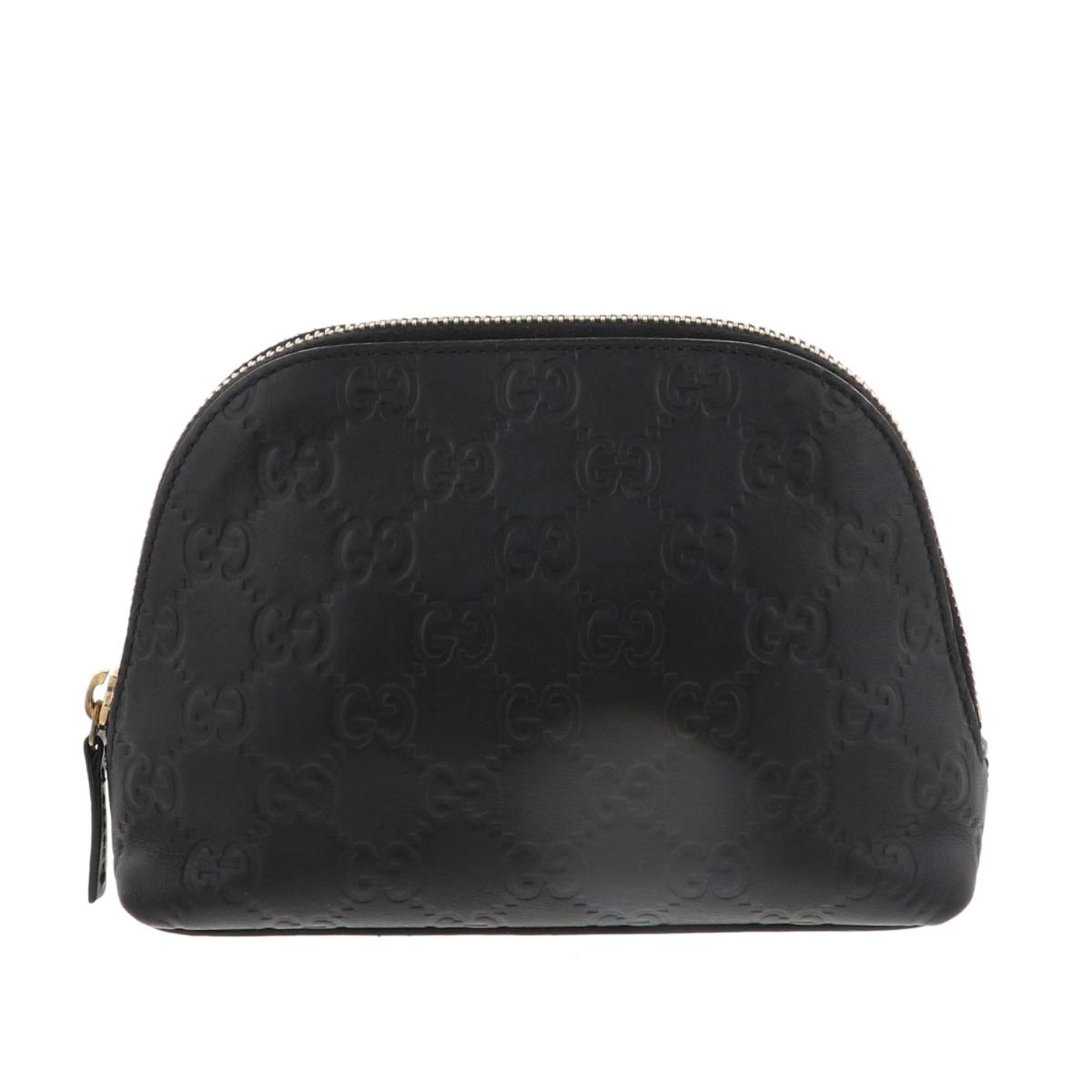 【未使用に近い】GUCCI グッチ GGマーモント コスメティックケース ポーチ グッチGGマーモント キーポーチ ピンク レディース レザー