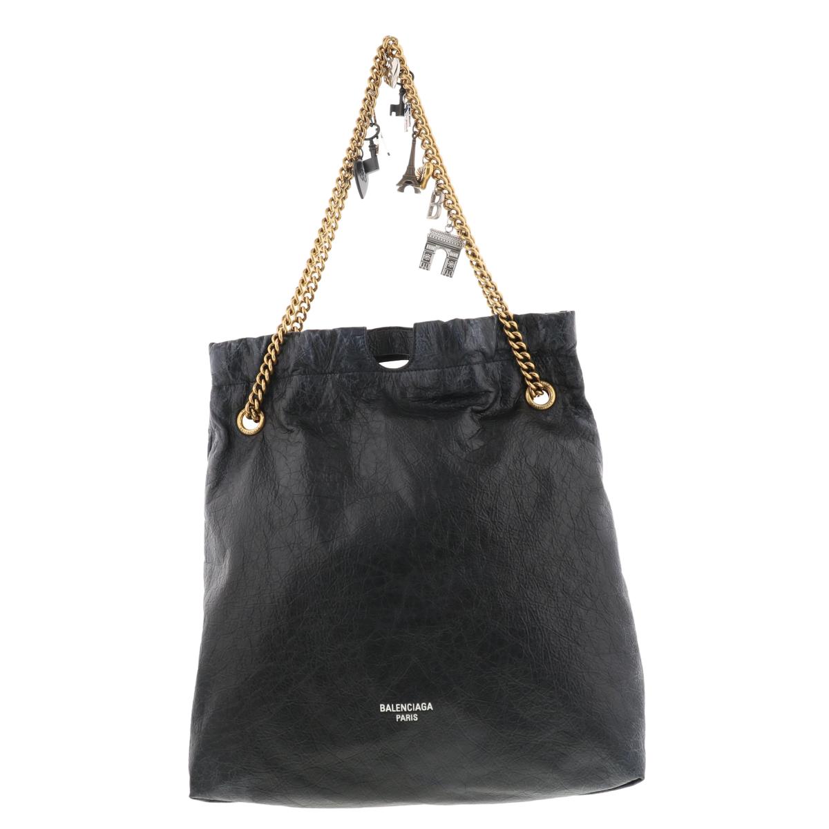 楽天市場】【中古】BALENCIAGA「MONACO」 BBキルテッド チェーン