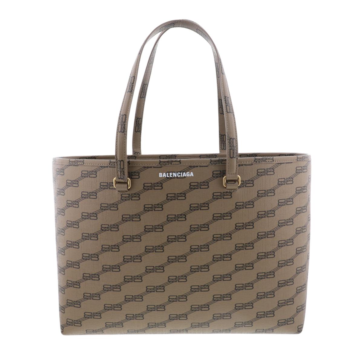 BALENCIAGA BBロゴプリント ヴィンテージ ハンドバッグ BALENCIAGA バレンシアガ BBロゴ ハンドバッグ グレー ブラック