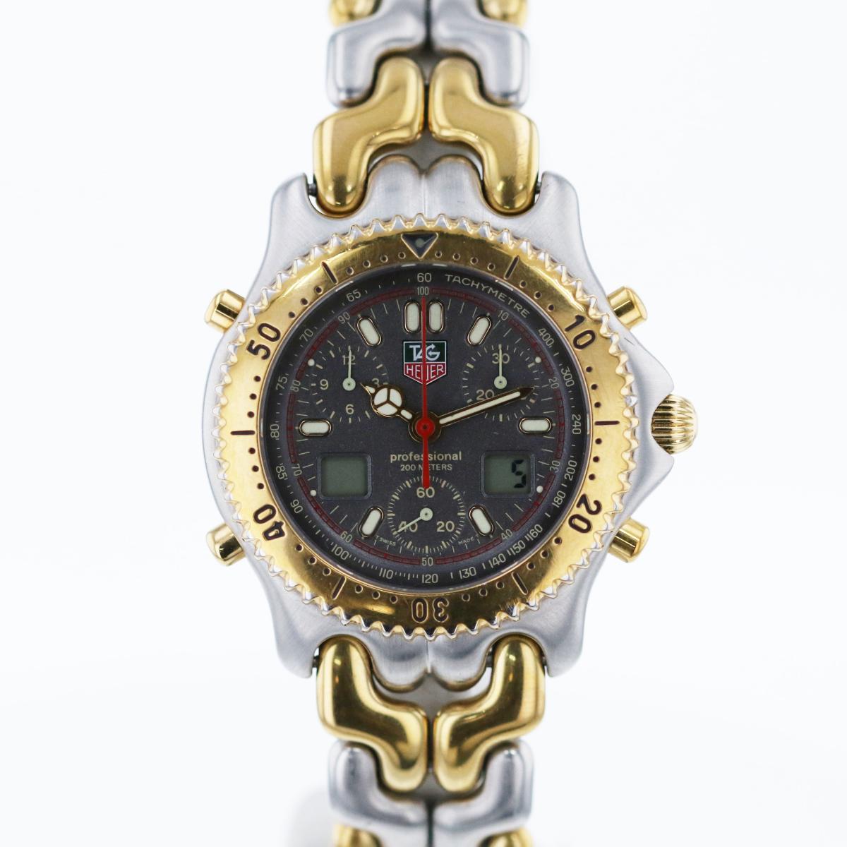 楽天市場】タグ ホイヤー TAG HEUER セル クロノグラフ デイト メンズ