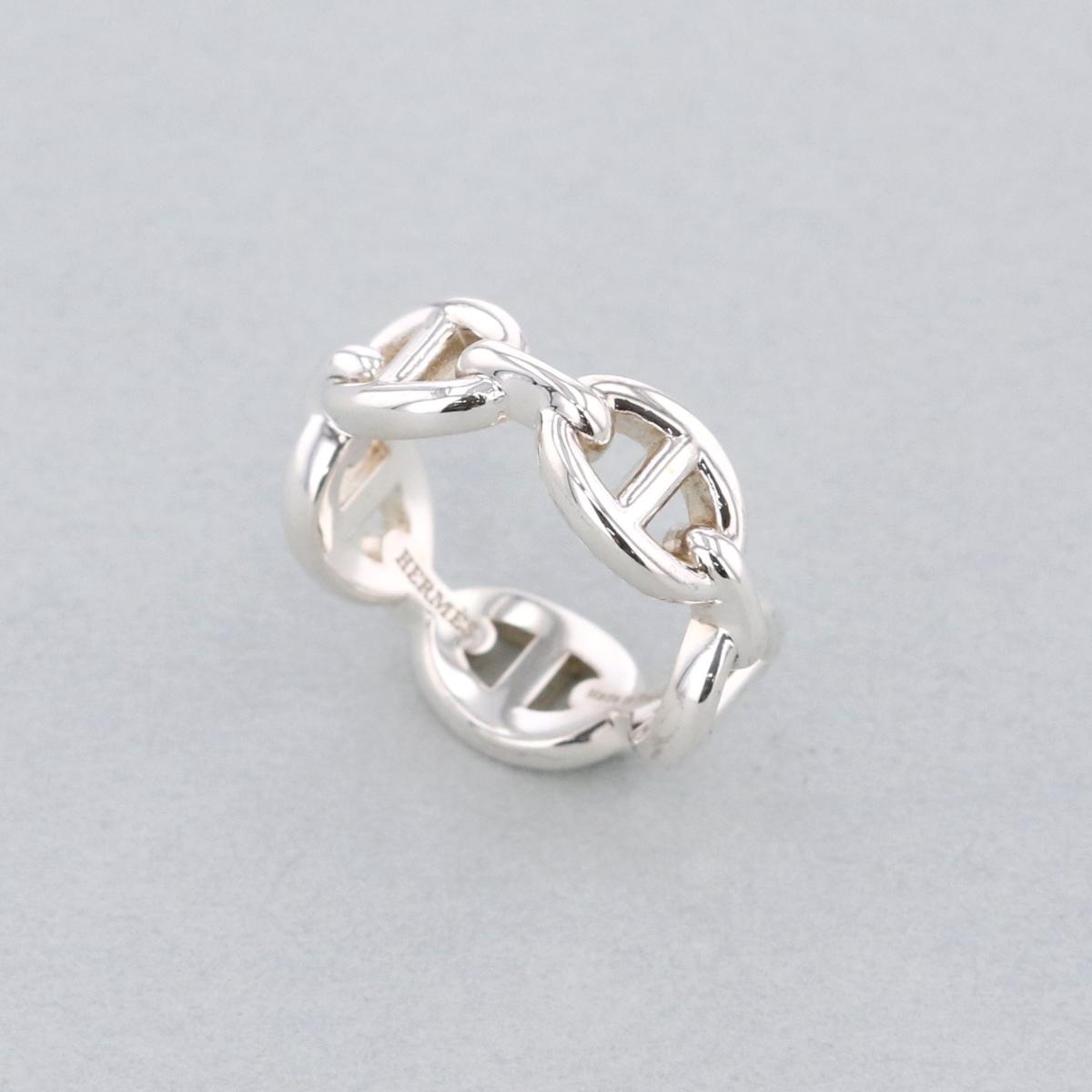 楽天市場】HERMES エルメス Chaine d'Ancre シェーヌダンクル24 リング