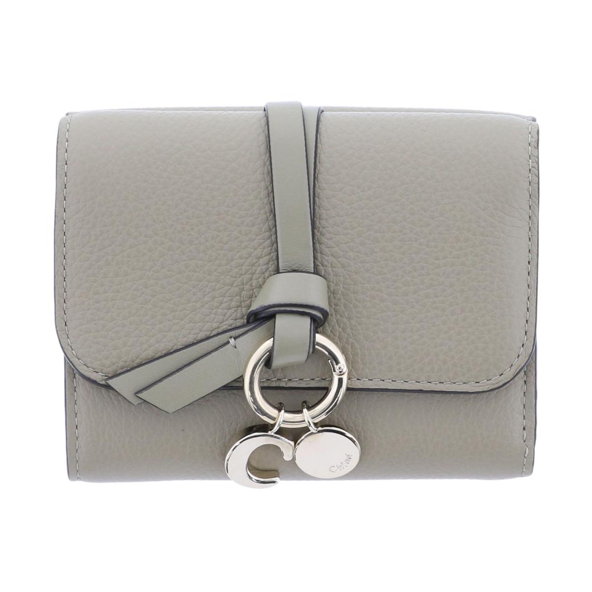 ま*ぴ様 Chloé グレー 三つ折り財布　美品 ま*ぴ様 Chloé グレー 三つ折り財布 美品 ま*ぴ様 Chloé