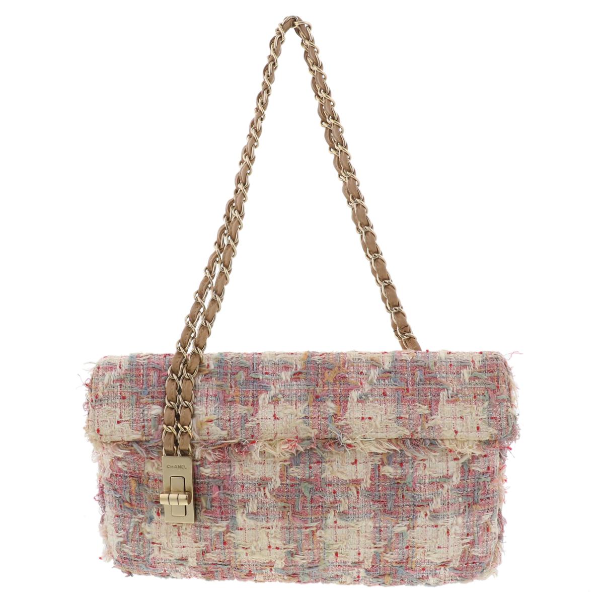 楽天市場】【バッグ】CHANEL シャネル ツイード 2.55 チェーン