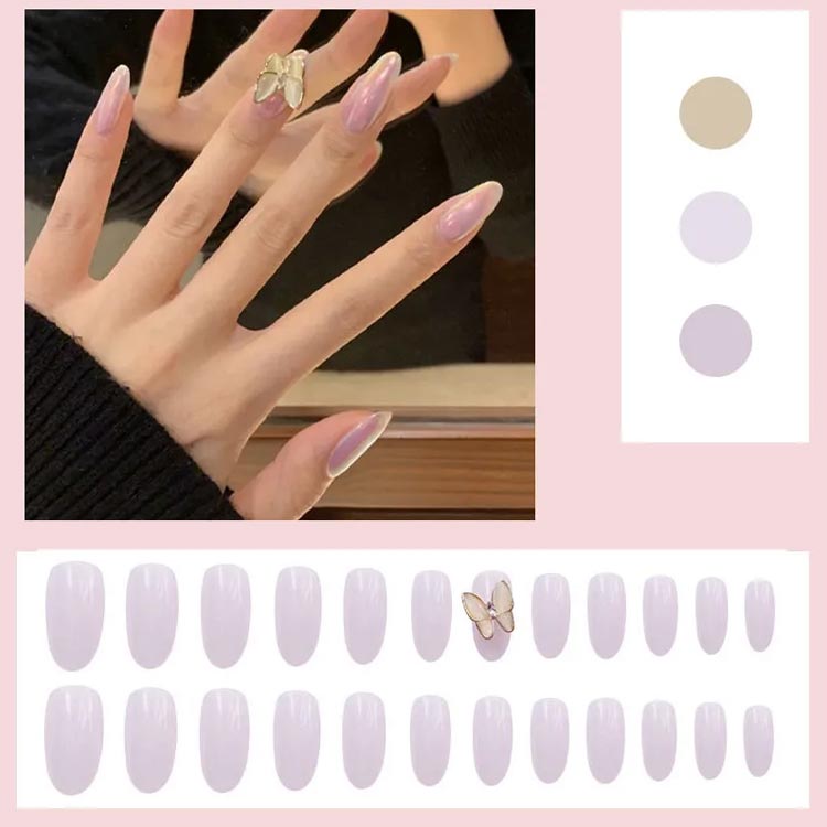 ネイルシール ジェルネイルシール 24枚 貼るだけ ネイルステッカー 損傷のない 手の爪 可愛い