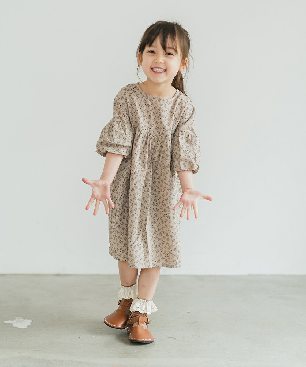 オープニング大放出セール 美品 Rene Tissue ワンピース バルーン ライトベージュ 38 大特価アウトレット