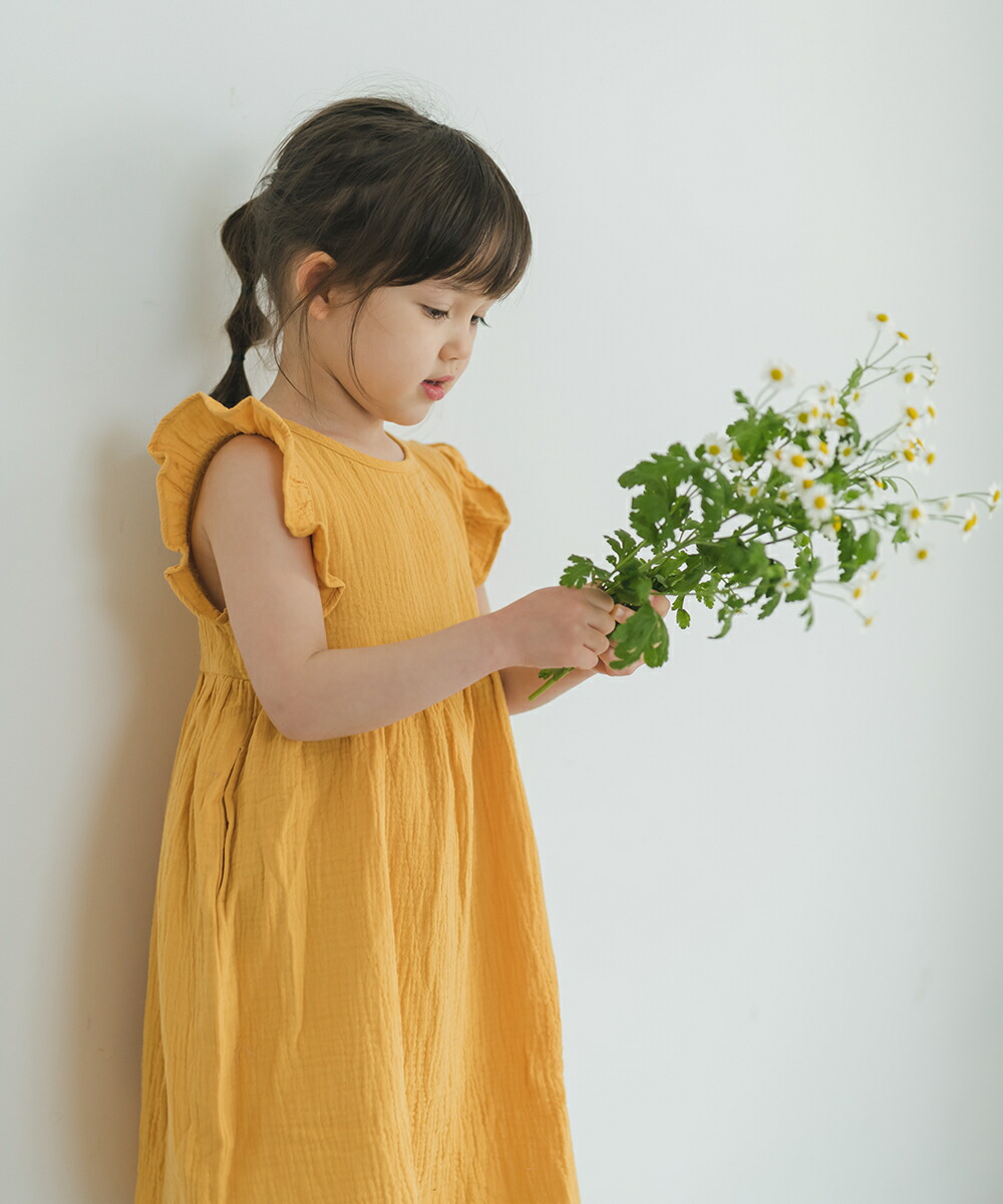 楽天市場 セール 30 Off Riziere ダブルガーゼショルダーフリルワンピース キッズ 女の子 90 150 リジェール こども服 子供服 Kids ガーゼ ワンピース 春 夏 ナチュラル 子ども ガーリー カジュアル おしゃれ フリル ダブルガーゼワンピース ワンピ Riziere楽天市場店