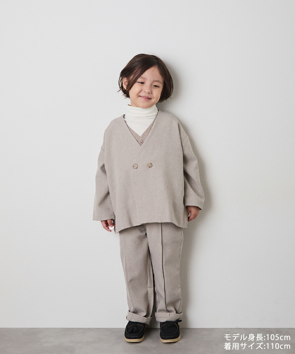 ランキング1位獲得】【riziere】ノーカラージャケット