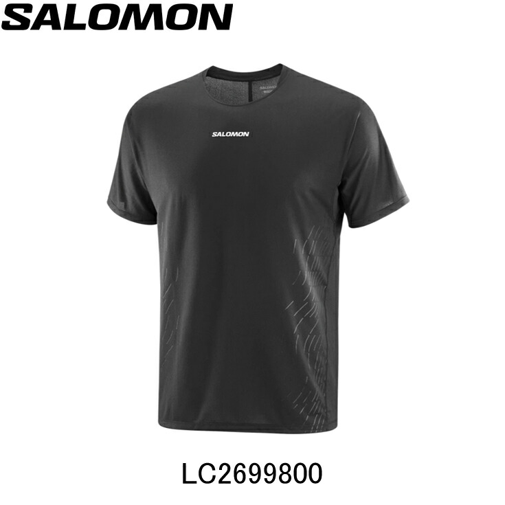 サロモン SALOMON SENSE AERO GRAPHIC 検出 エアロ グラフィク 駈けっくらティーシャツ 半袖 メンズ 成人男性【lc2699800】地面・駈けっくら装置