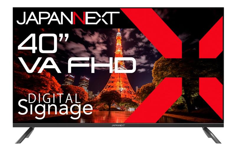 【Amazon.co.jp】JAPANNEXT 40in VAダイアログボックス積み上げる 盛りだくさん固定ディスク(1920x1080)解像力 大型液晶管する JN-V40FHD-U HDMI 映像媒体/物音最終生産物 コアキシャル物音最終生産物 USB生まれ変わり相応う 遠隔操作同梱 【2年】