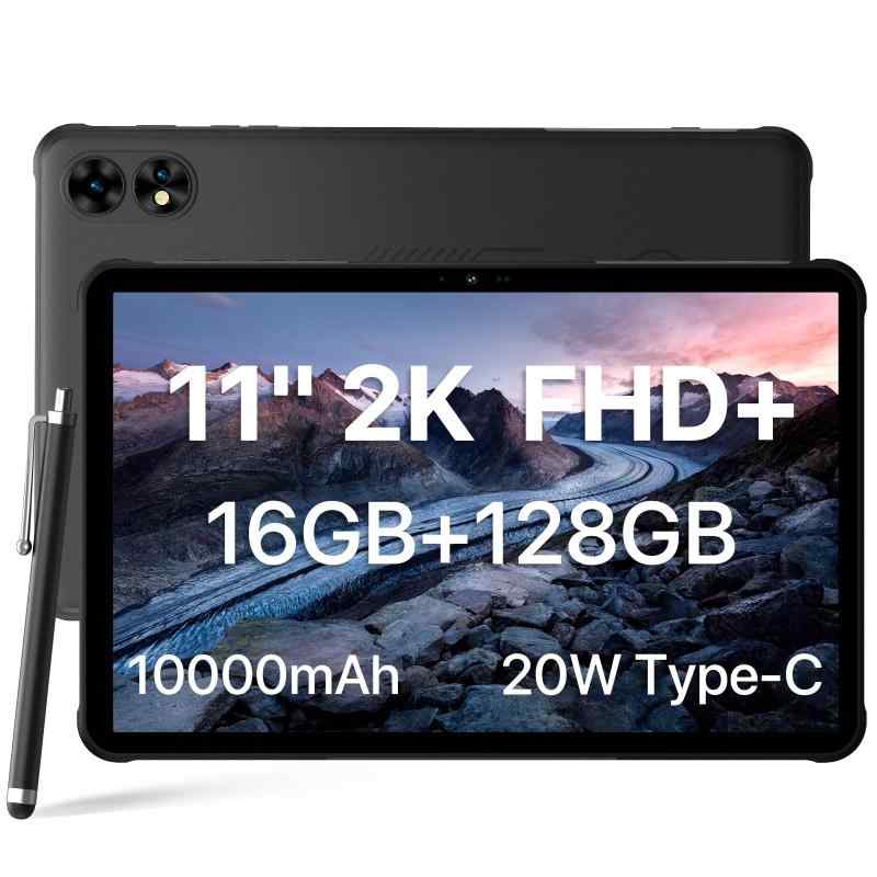 UMIDIGI 雨合羽 経口避妊薬 11in Active T1 Tab 手ごわいネス 経口避妊薬 Android SIM無償性 10000mAh大静電容量蓄電池+20W Type-C申し受ける 16GB+128GB 1結核症 TF押しひろげる 2K 1200*2000 I