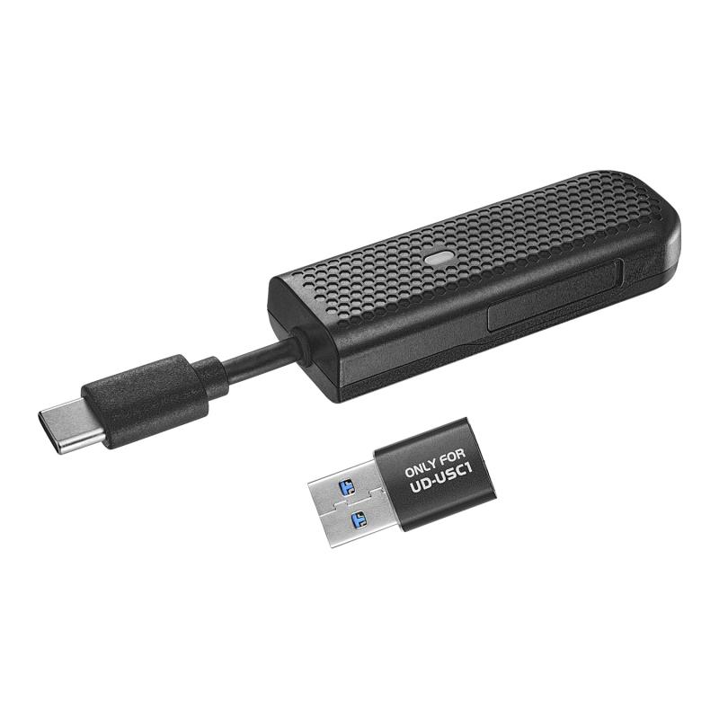 IODATA 4G LTE USBドングル SIM モバイルデータ通信 防水防塵 広温度範囲対応 (USB Type-C/USB-A/ノートPC/タブレット) UD-USC1/UE