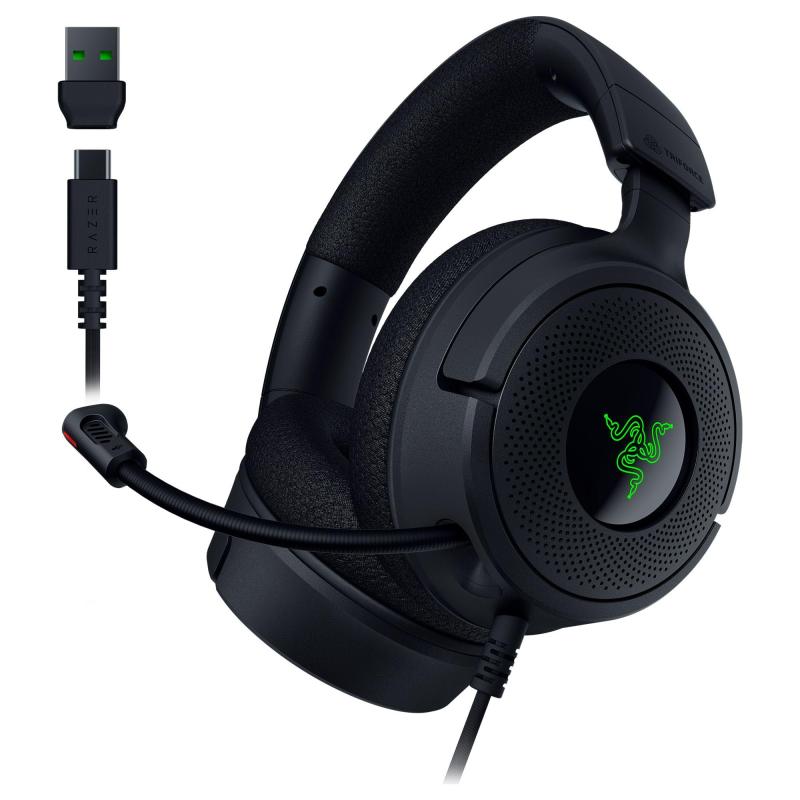 楽天市場】Razer レイザー Kraken V4 Pro ワイヤレスゲーミングヘッド