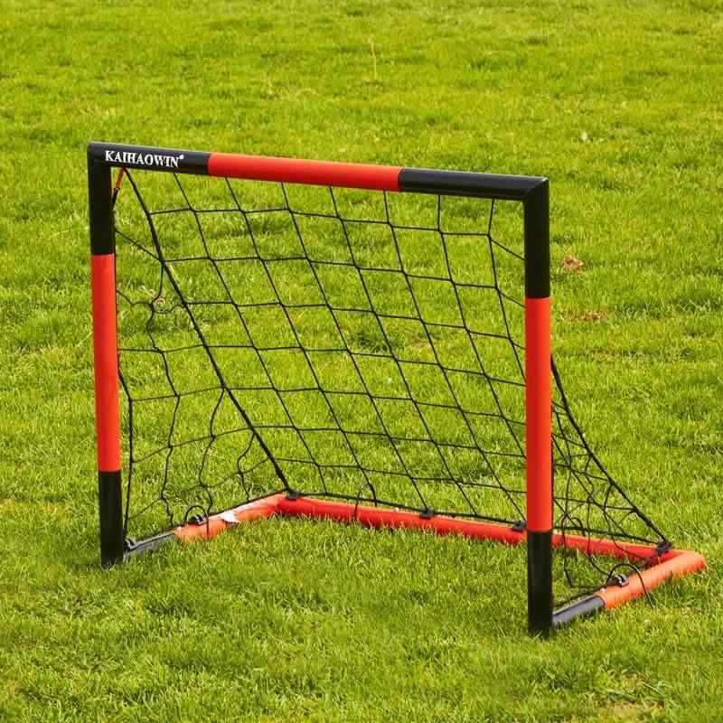 KAIHAOWIN サッカーゴール フットサルゴール 家庭用 サッカーゴール 折りたたみ 室内/屋外兼用 ポータブル サッカー フットサル ゲーム 対戦 練習 トレーニング キッズ 子供/大人用
