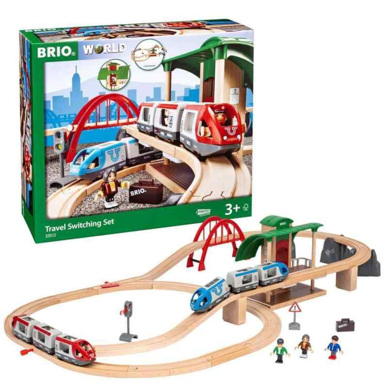BRIO (ブリオ) 旅行軌跡仕掛ける [全42天下太平] 33512 客体馬齢 3歳~ 【手あそび 手あそび 木製手あそび 木製軌跡 軌跡仕掛ける 差し上げ物（生まれ落ちる日/クリスマス）】