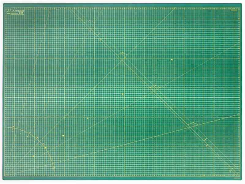 Elan カッティングマット A0 A1 A2 A3 A4 緑, 縫製用カッティングマット, クラフトマット, 工作マット, カッターマット, カッティングパッド
