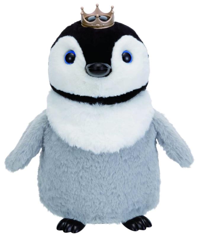 イワヤ(IWAYA) 電動 動物 ペンギン ぬいぐるみ モーションセンサーで遊ぼう Roomie-P ルーミーピー STマーク認証 3才以上 ロボットトイ 電池で動くぬいぐるみ